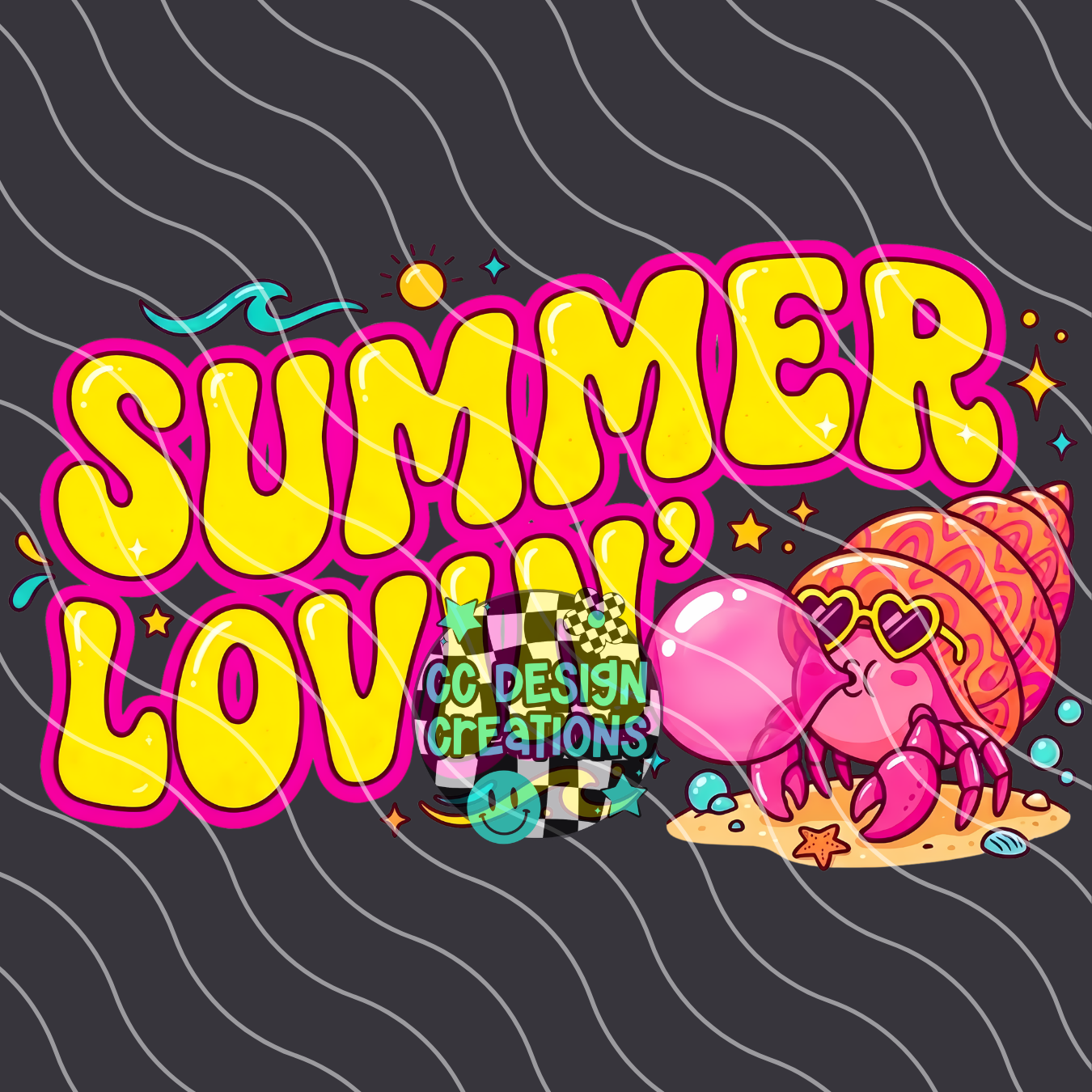 Summer Lovin Summery PNG Digital Download