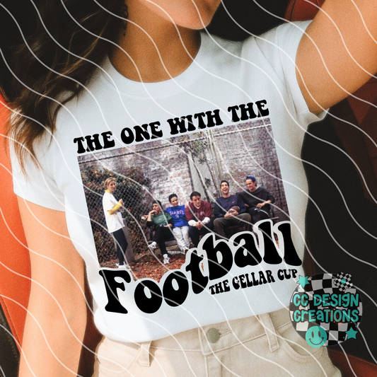 The One With The Football Friends PNG Digital Download