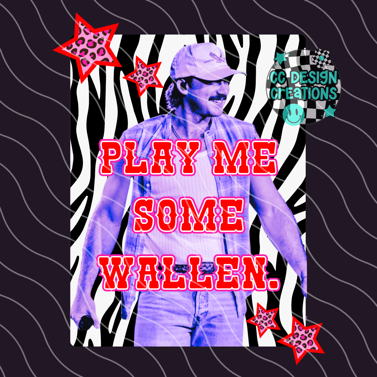 Play Me Some Wallen PNG Digital Download