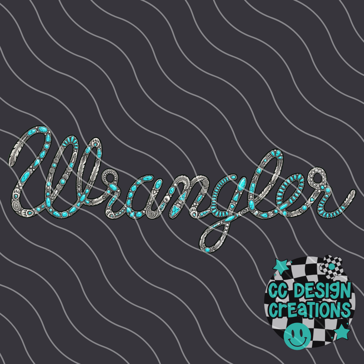 Western Wrangler PNG Digital Download