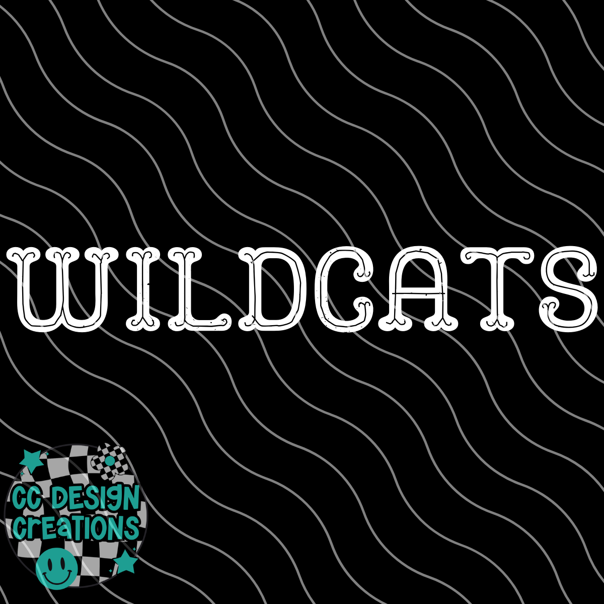 Wildcats Western PNG Digital Download