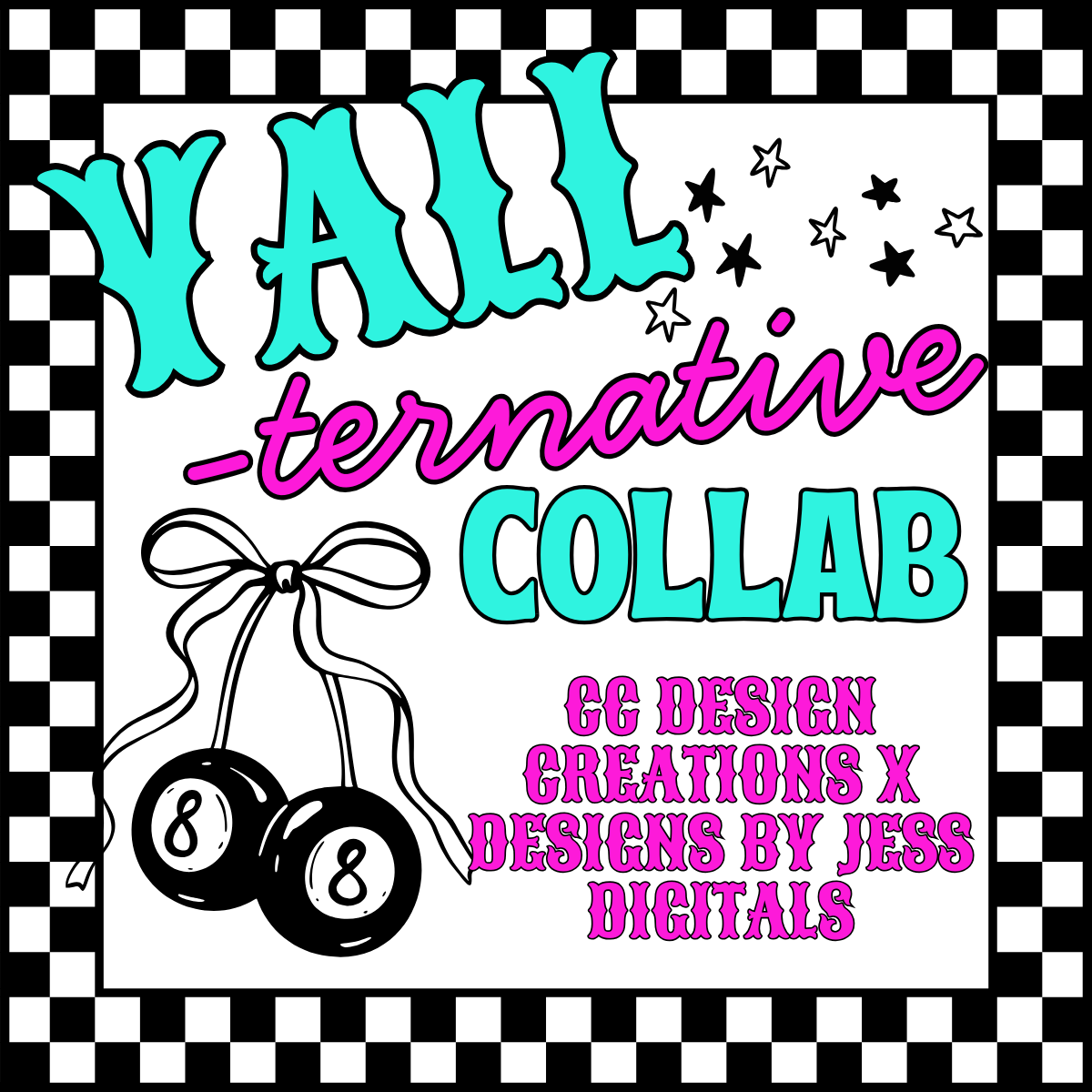 Yallternative Collab - Designs By Jess Digitals (30 Files)