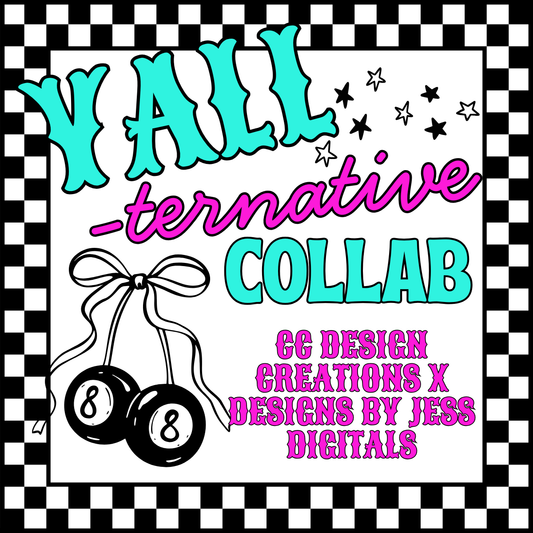 Yallternative Collab - Designs By Jess Digitals (30 Files)